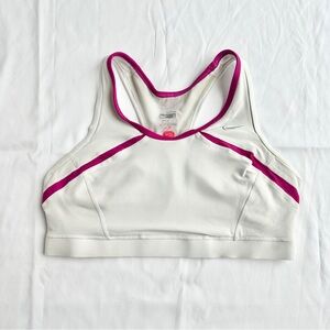 Nike Fit Gorpcore Gym Classic Embroidered Racerback Sports Bra 👾 Size Large